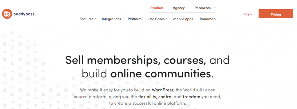 BuddyBoss theme for online coaching 