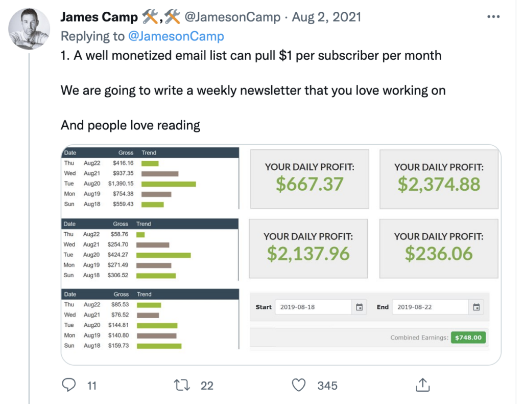 Collect emailsÂ