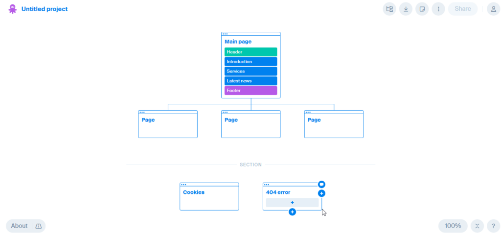 Octopus - website structure tool