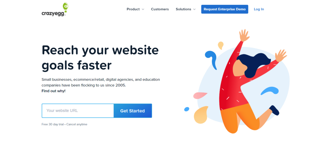 Crazyegg- website optimization tools