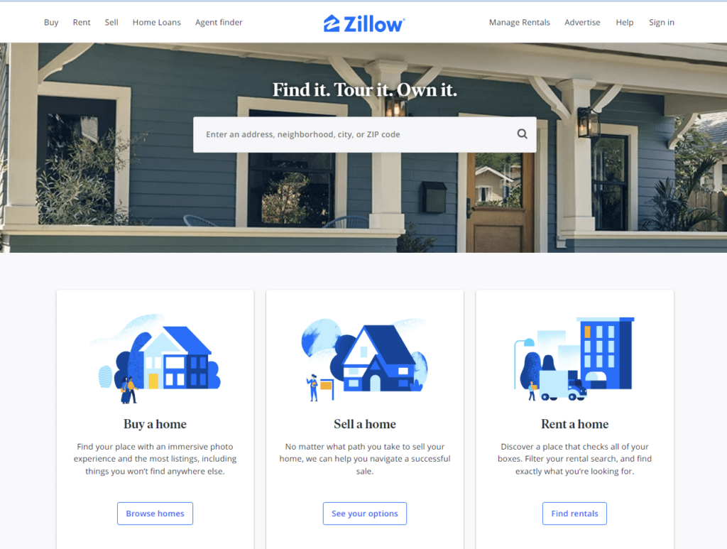 Zillow example