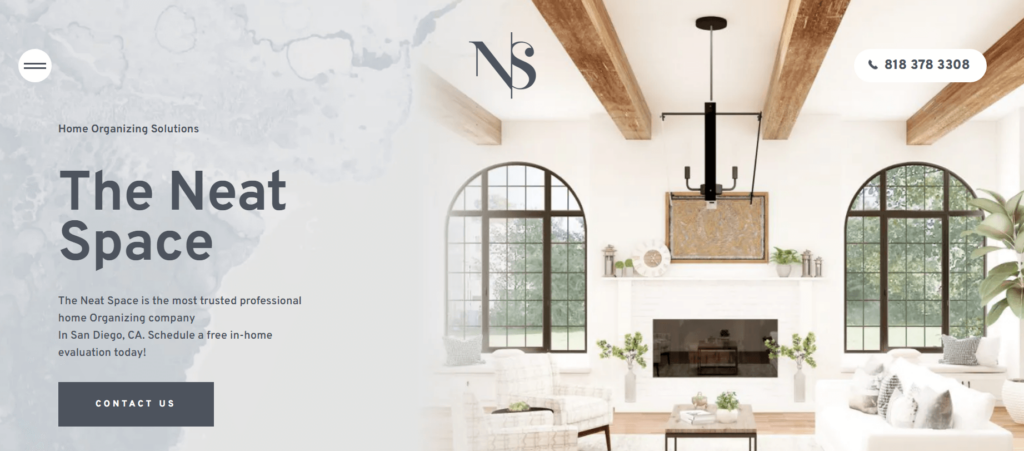 Brochure website example