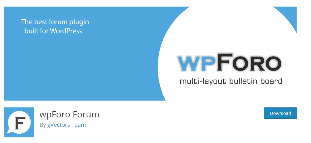 wpForo Forum - WordPress plugin