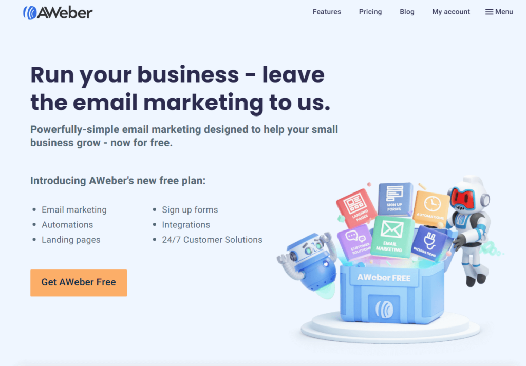 Aweber - email marketing tool