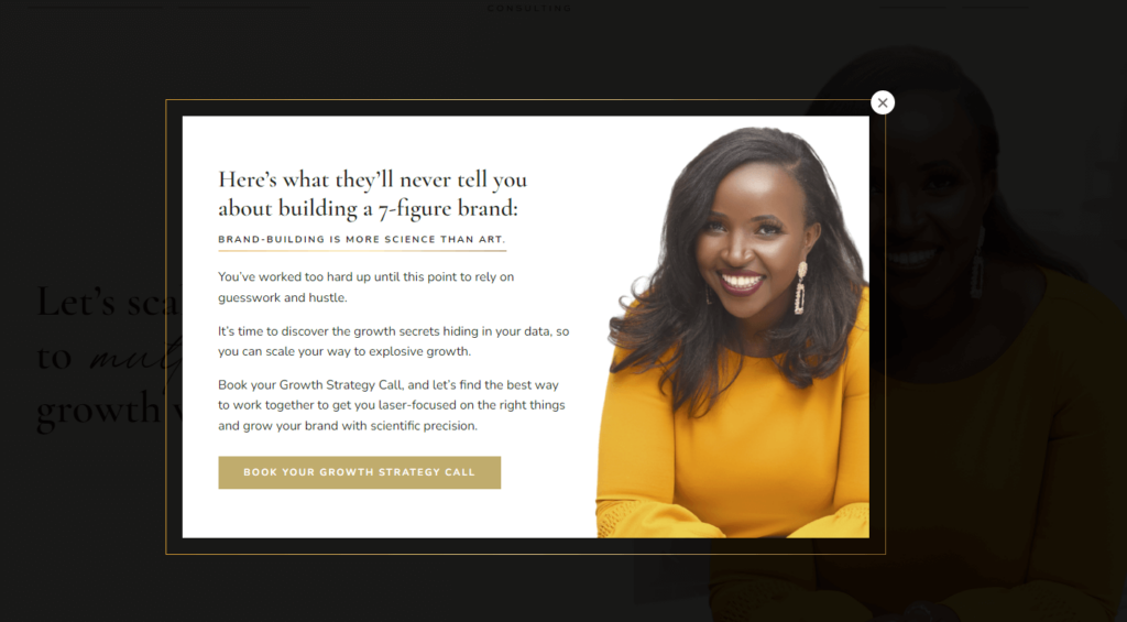 Starward Consulting - lead generation example
