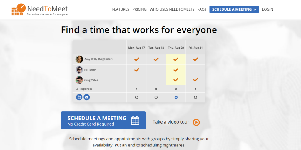 NeedtoMeet - Appointment Booking Service