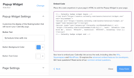 Embed scheduling into your website Appointment Booking Service