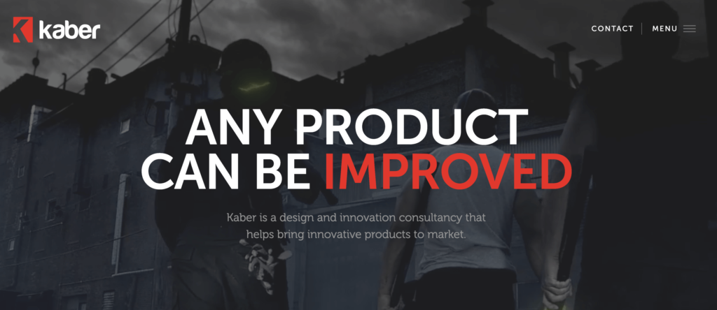 best consulting website example