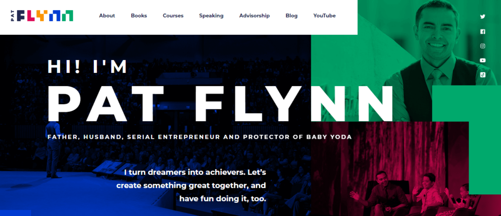 personal branding website