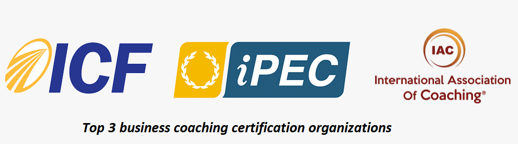 Top business coaching certification organizations