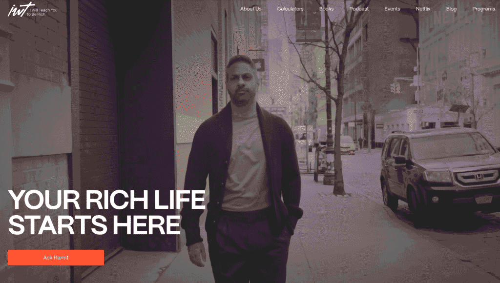 personal branding website