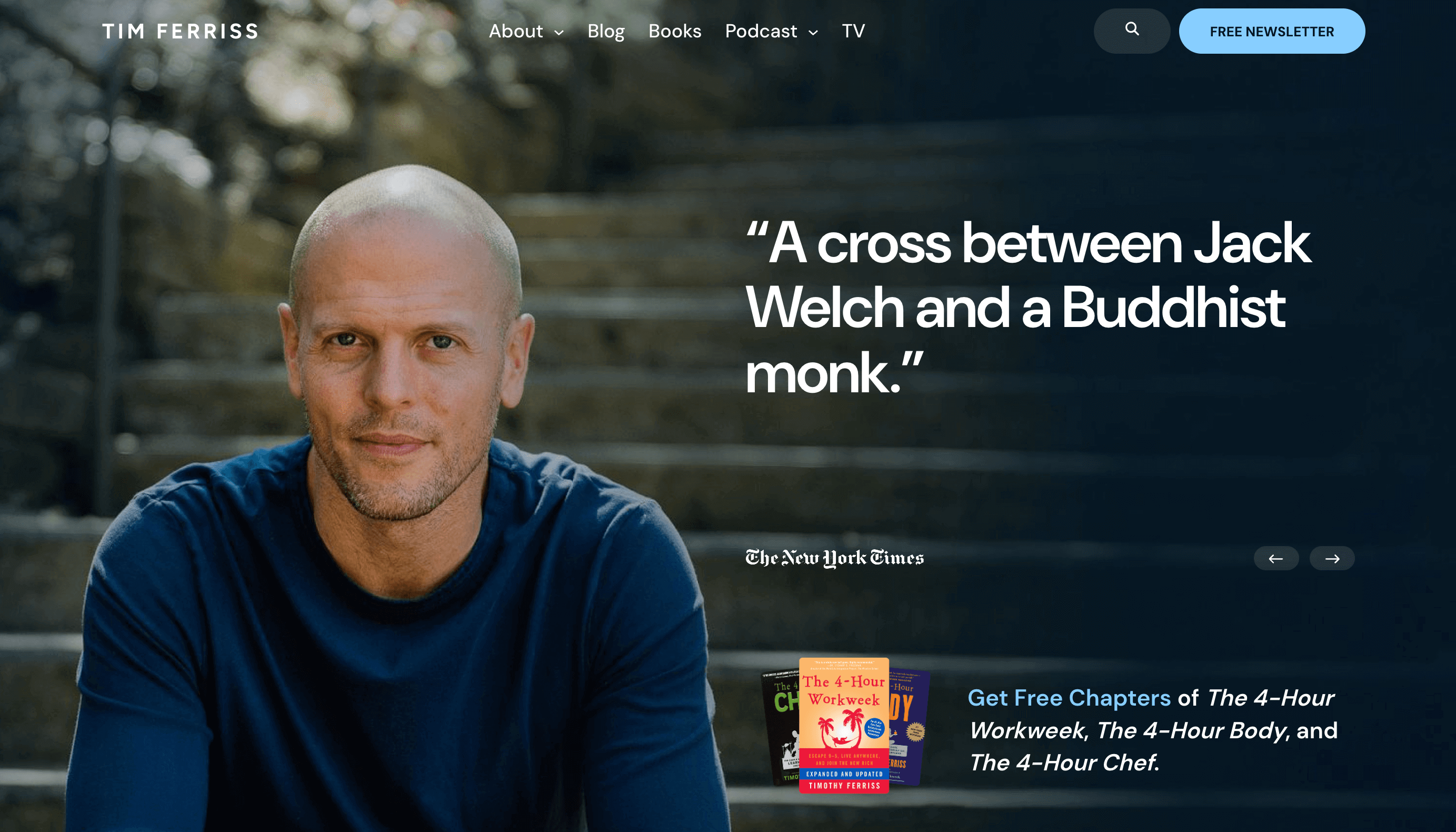 Tim ferris - website