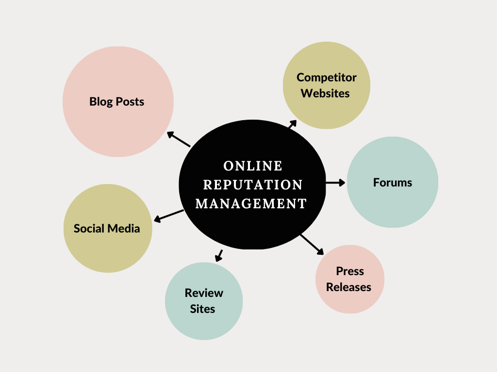 12. Reputation management digital content manager