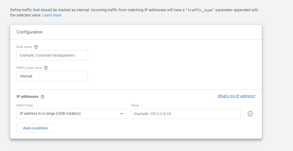 How to set up GA4 to exclude your own traffic?