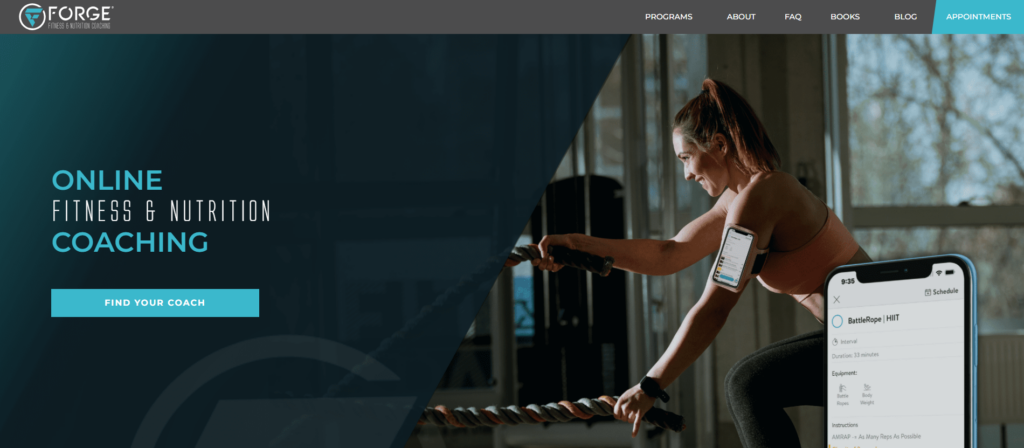 1. Forge Fitness and Nutrition CoachingÂ