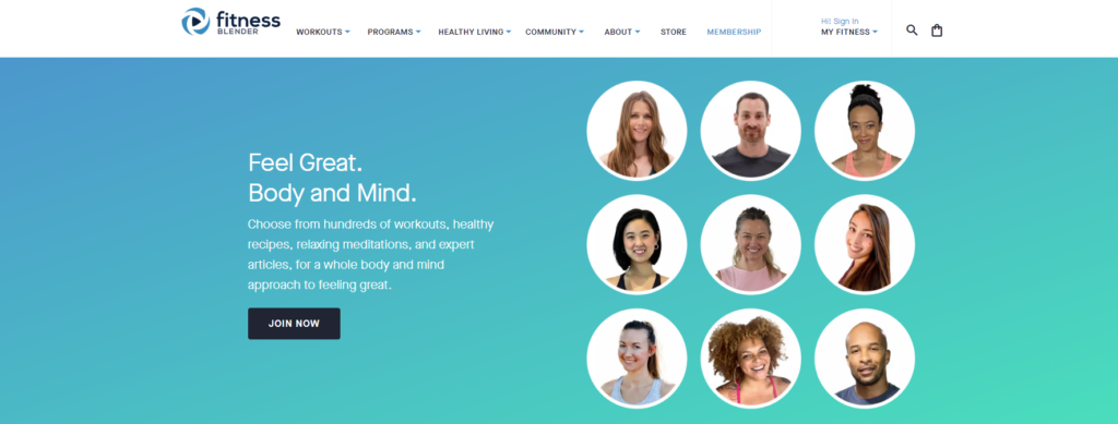 2. Fitness BlenderÂ