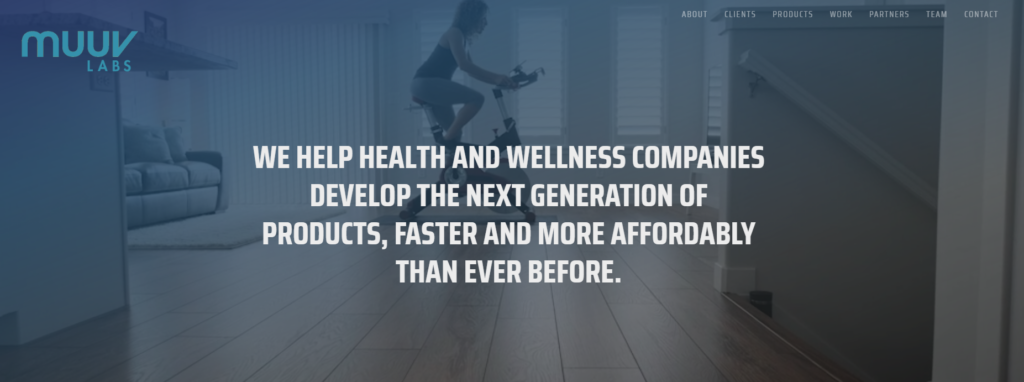 15. Muuv Labs personal trainer websites