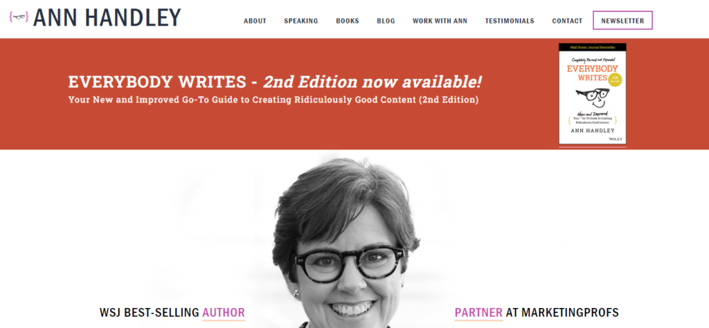 Ann Handley - author