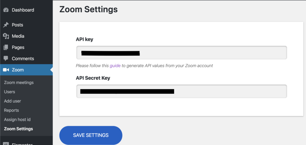 Step 4: Configure the Plugins LearnDash Zoom Integration