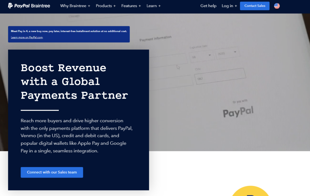 Braintree -coaching payment solution