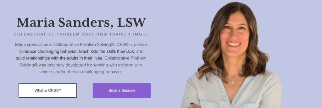 Maria Sanders Parenting Coach