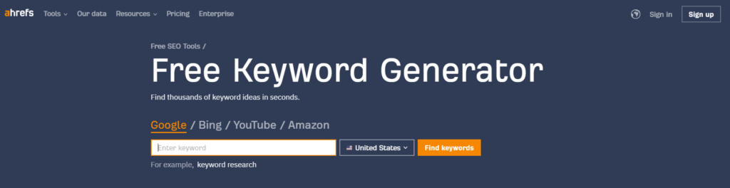 Keyword Research