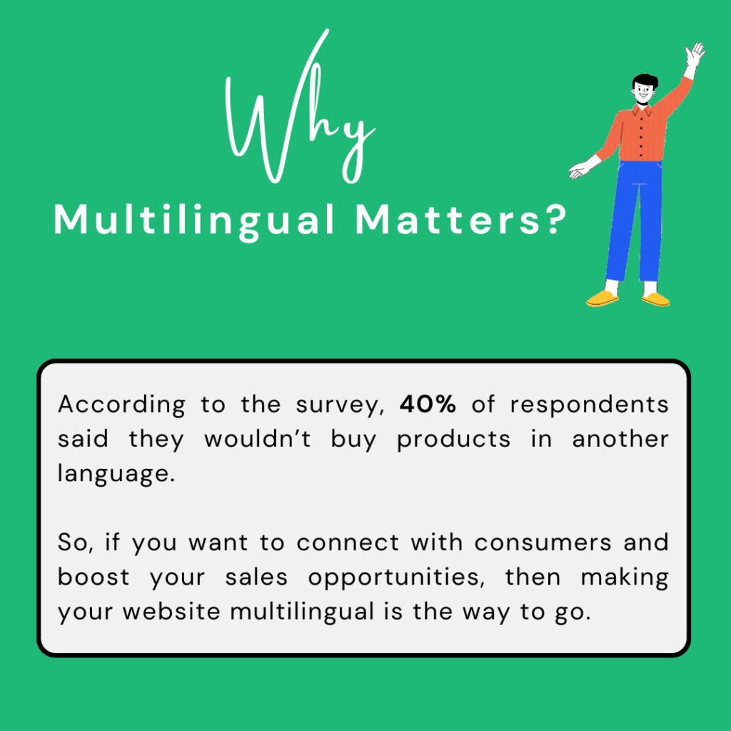 Why multilingual matters?