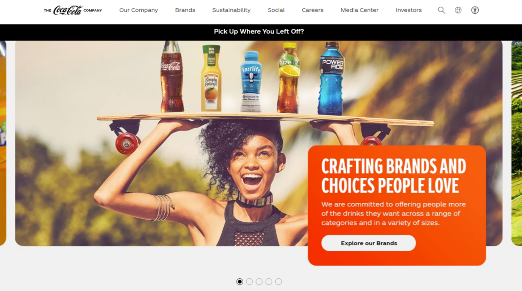 4. Coca Cola:Â