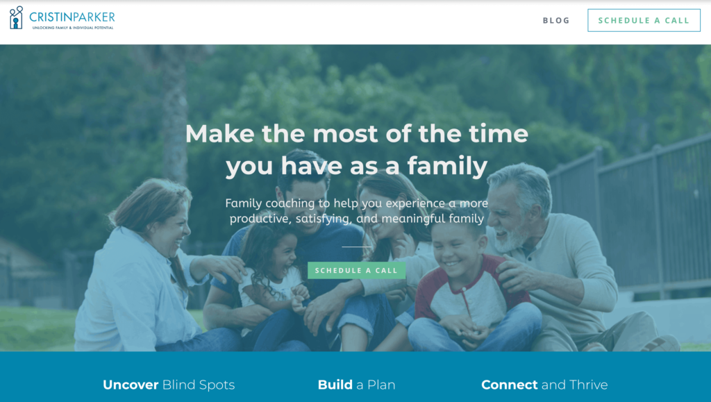 cristing parker - storybrand website