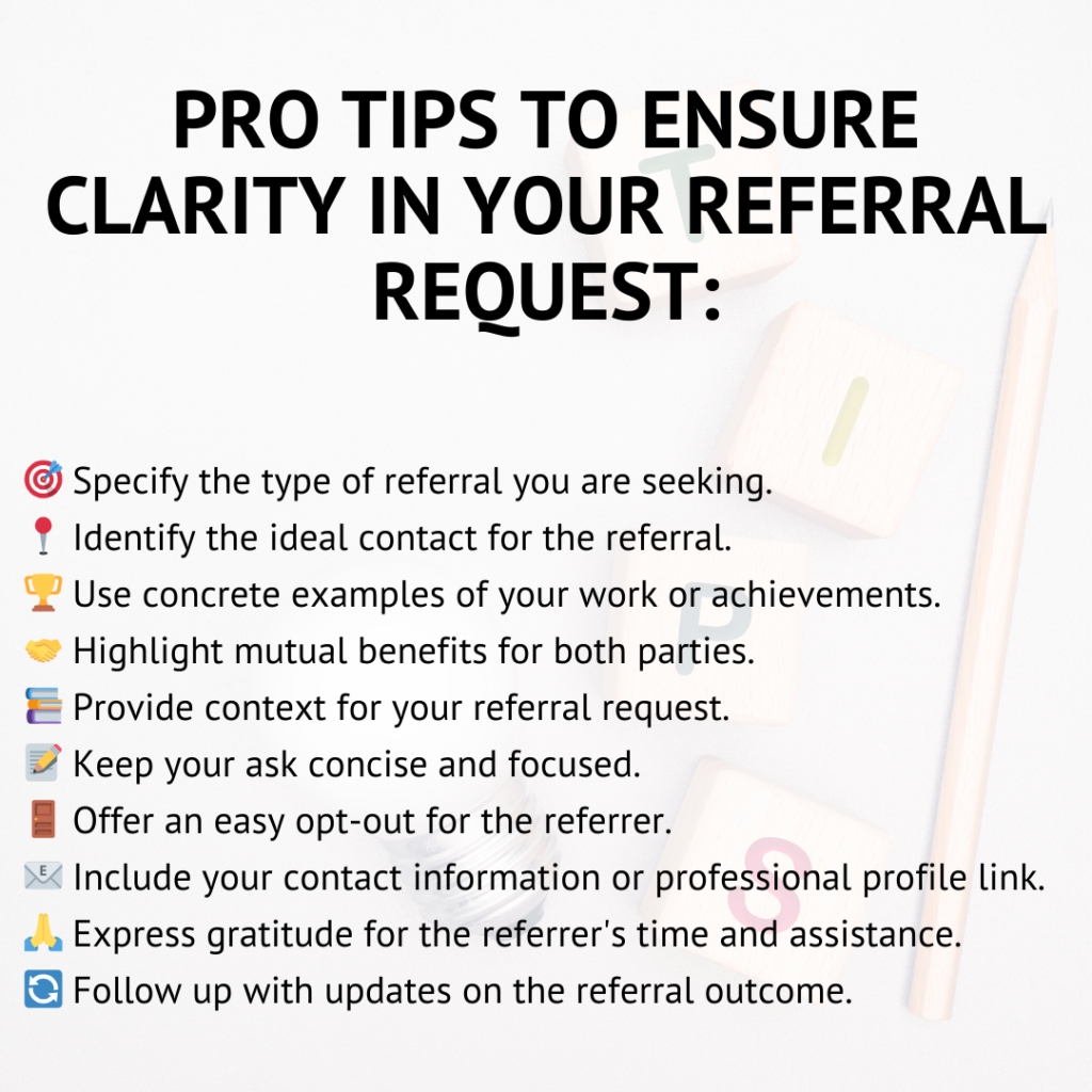 Step 3. Be Clear About Your Ask: