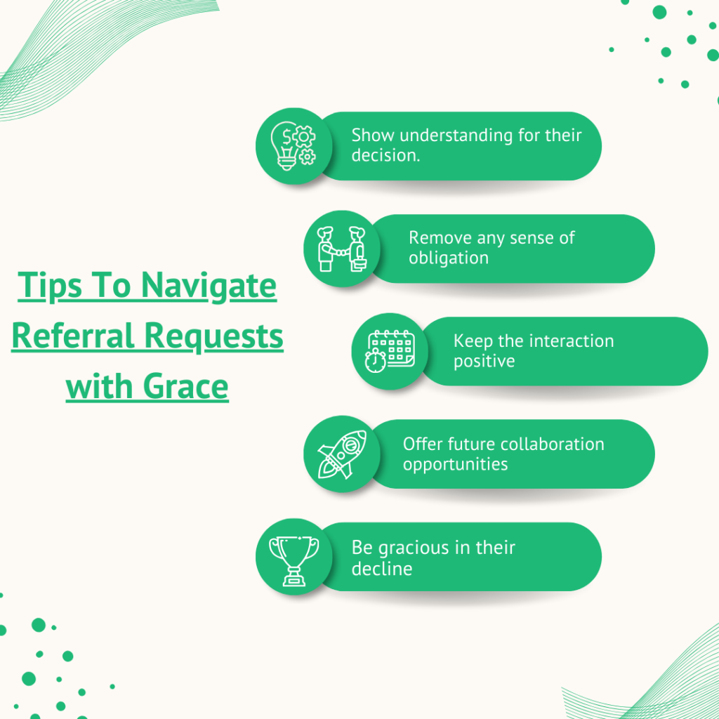 How to ask for a referral?