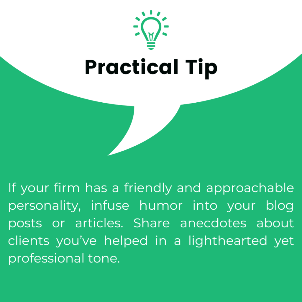 Key features of websites for accountants