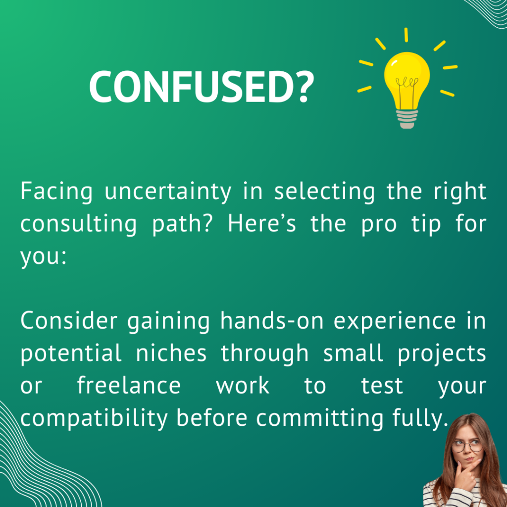 How to choose your consulting specialty?