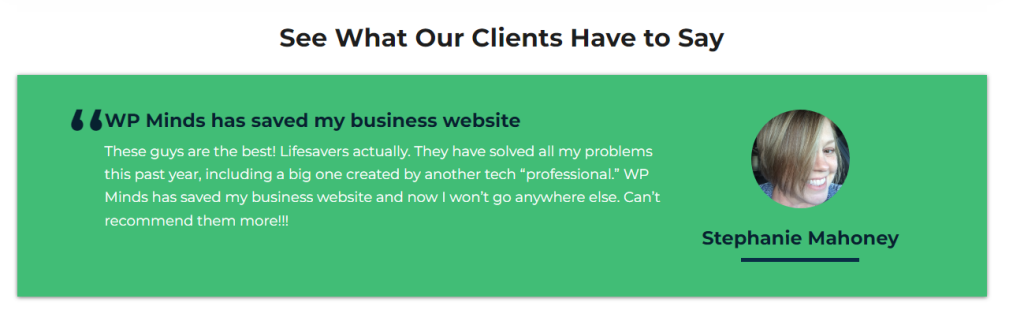 6. Customer reviews