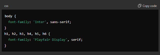 Method 3: Using Custom CSS best fonts for websites