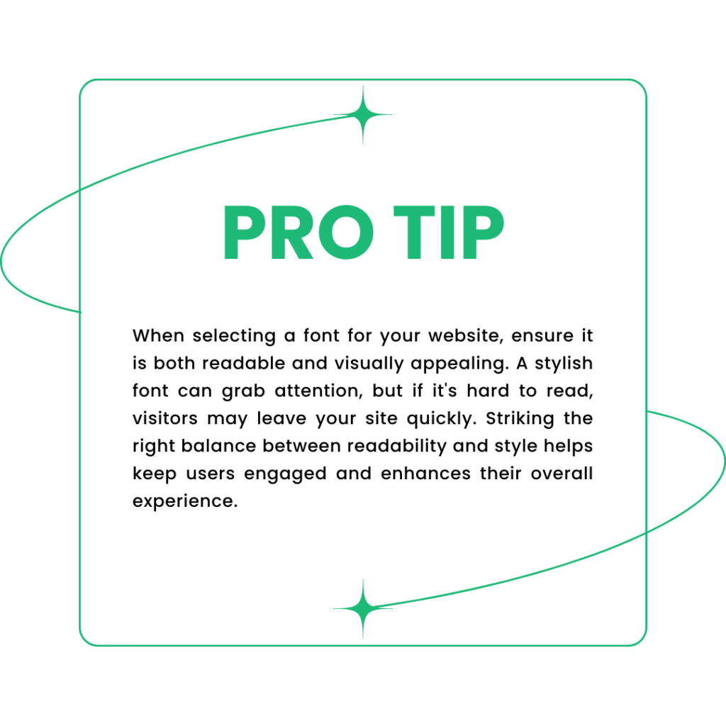 Criteria for selecting fonts for websites best fonts for websites