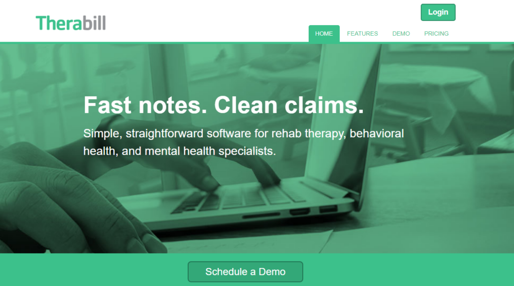 Therabill Billing Software for Therapists