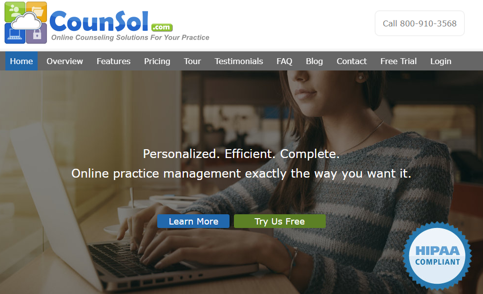 CounSol.com? therapy appointment software