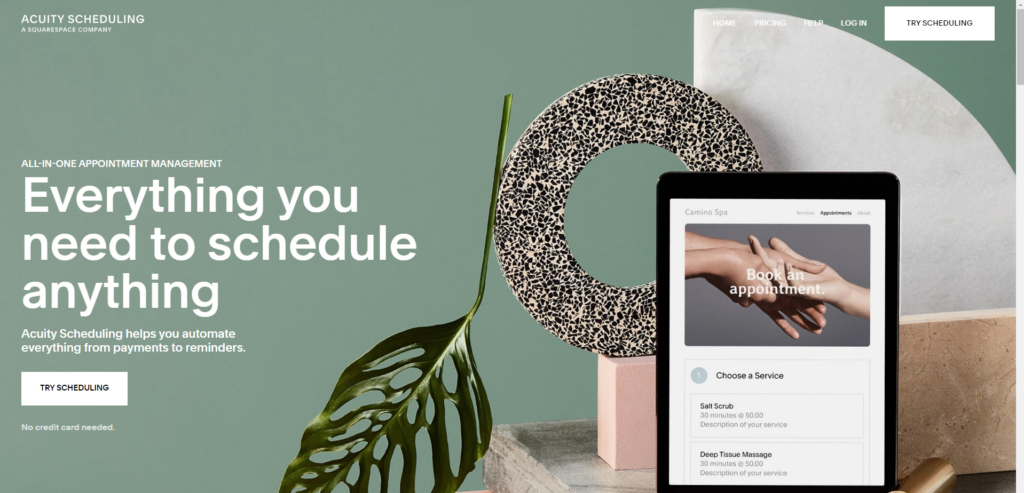 4. Acuity Scheduling best scheduling software for small business