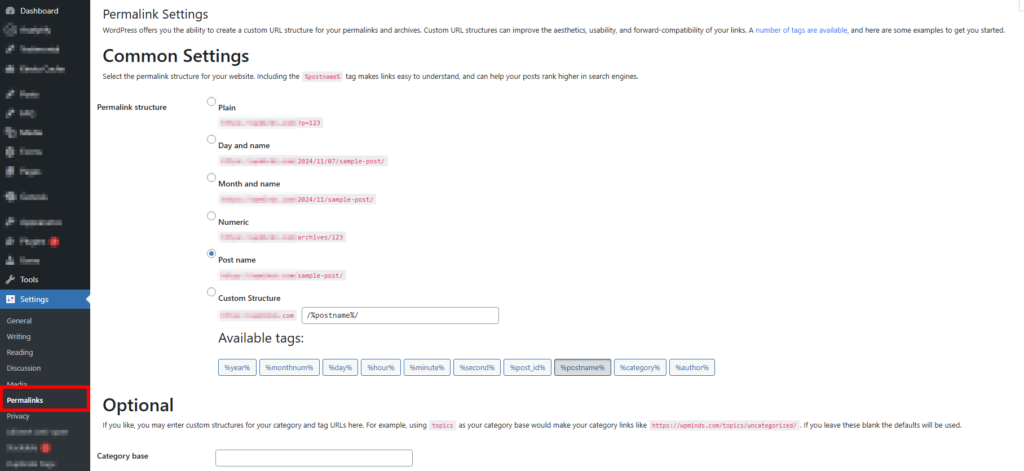 3. URL Structure Changes