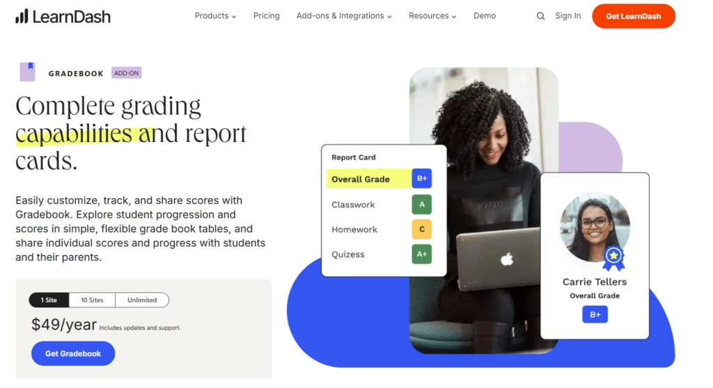 6. Gradebook