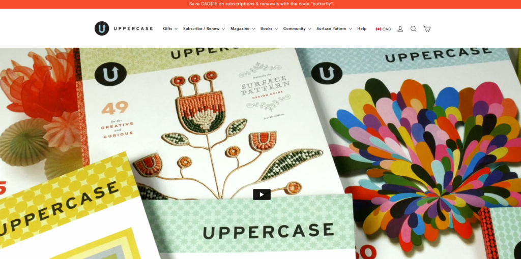 3. UPPERCASE Magazine