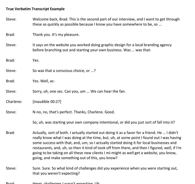 text transcripts - How To Make A Website ADA Compliant
