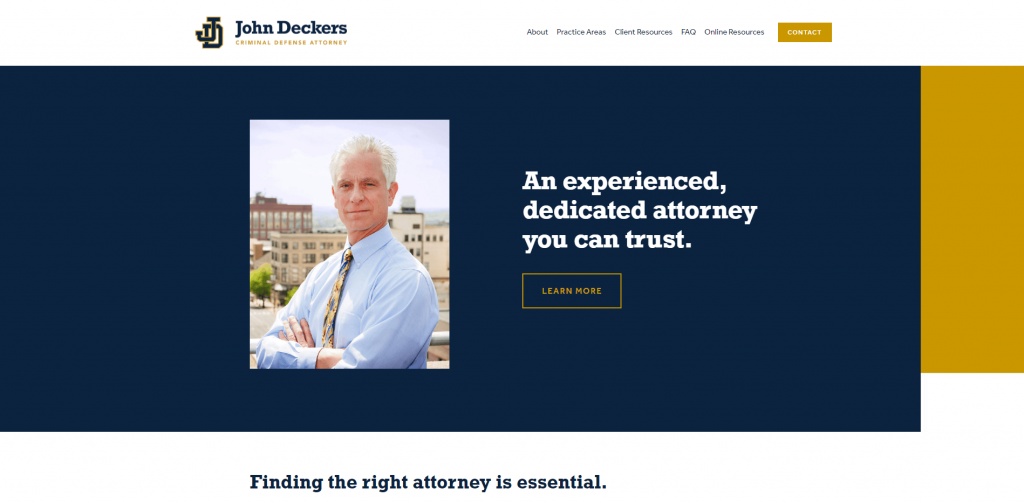 law firm website