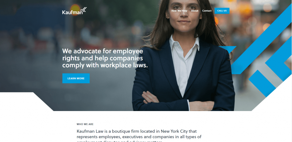 Kaufman law website