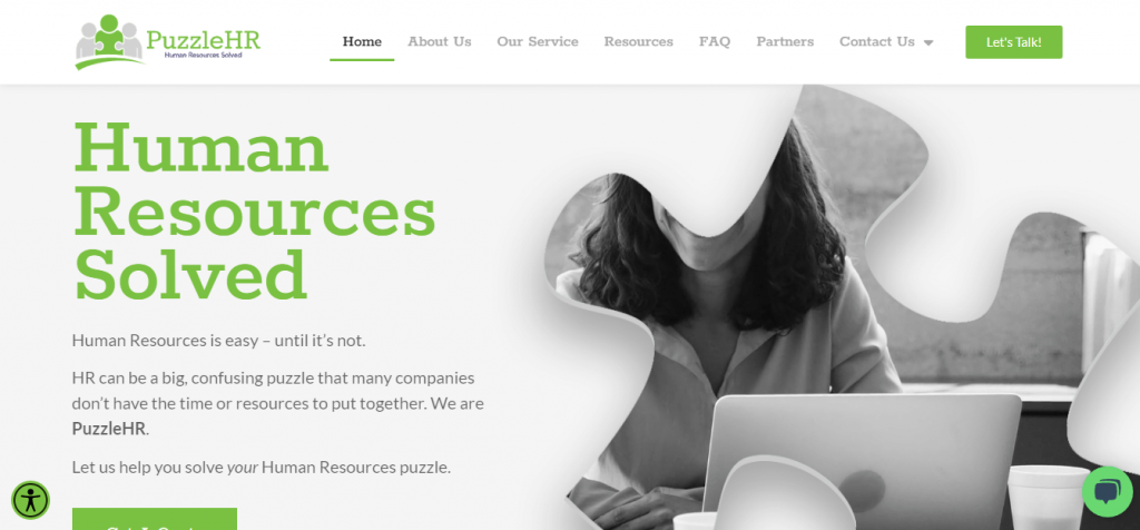 Puzzle-hr - Small business websites