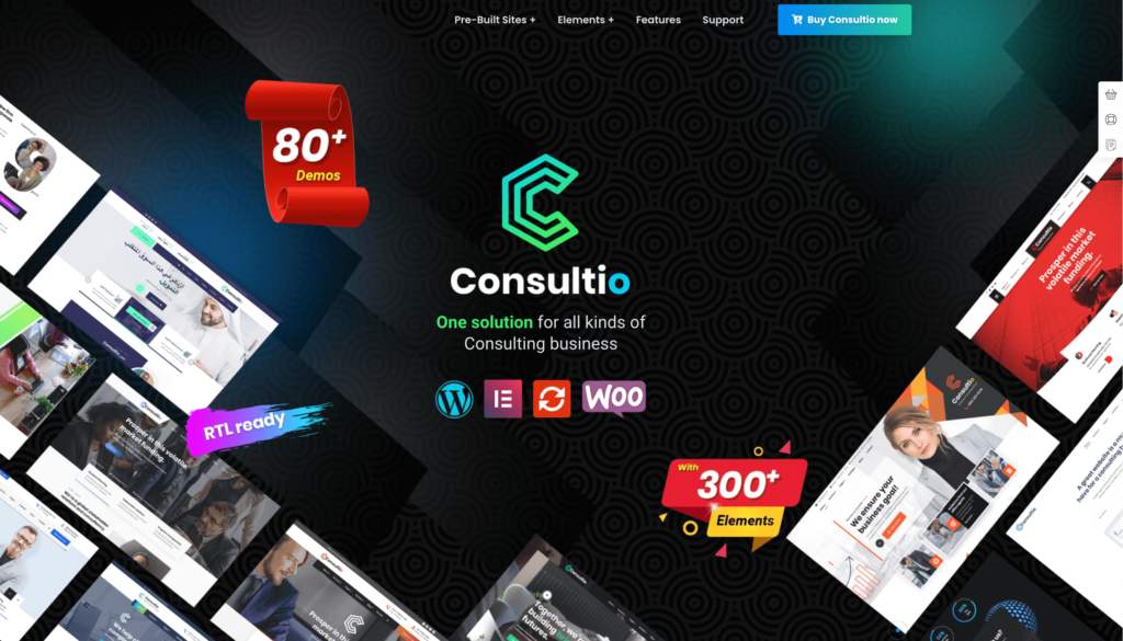 Consultio - consulting website templates