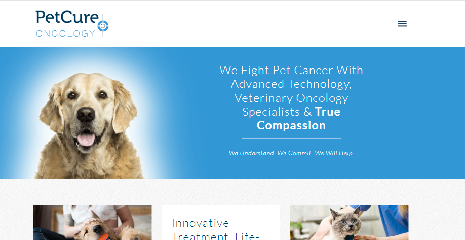 Petcure - Veterinary Website