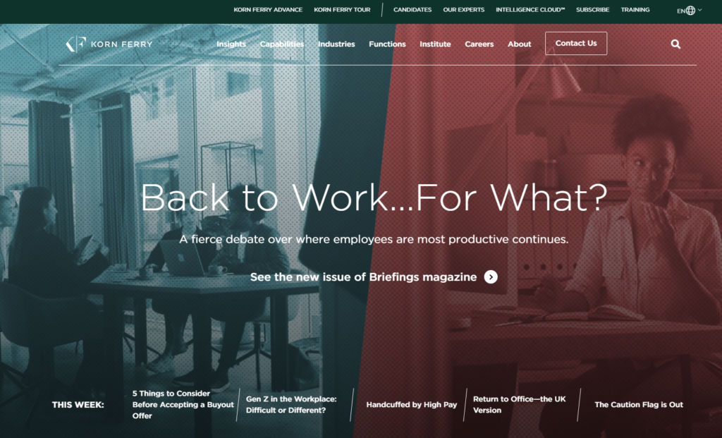 Korn Ferry - business website