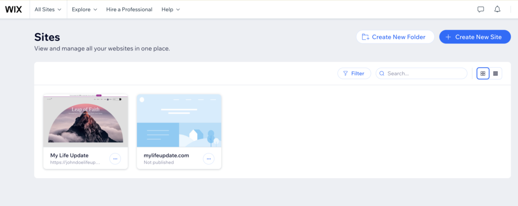 Wix to WordPress Migration